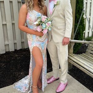 Rachel Allen Prom Dress One Strap